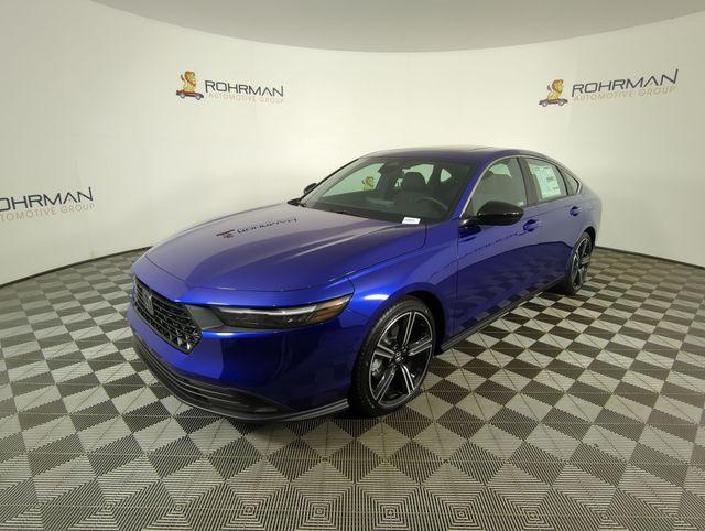 new 2025 Honda Accord Hybrid car, priced at $34,296