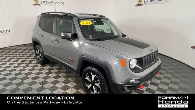 used 2021 Jeep Renegade car, priced at $18,609