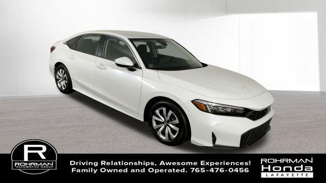 new 2026 Honda Civic car, priced at $25,750