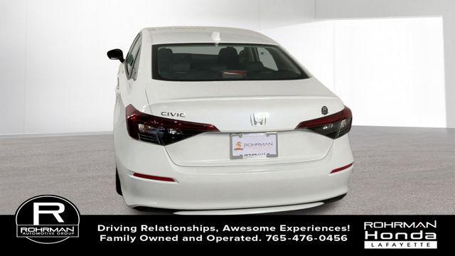 new 2026 Honda Civic car, priced at $25,750