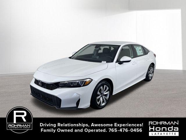 new 2026 Honda Civic car, priced at $25,750
