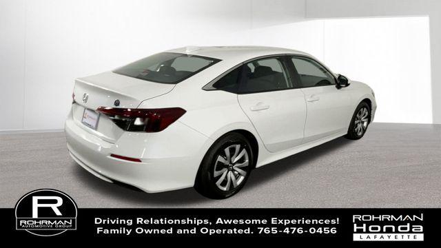 new 2026 Honda Civic car, priced at $25,750