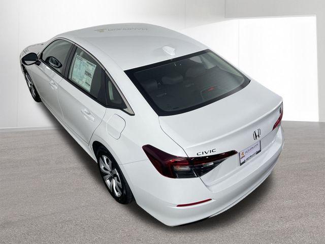 new 2026 Honda Civic car, priced at $25,750