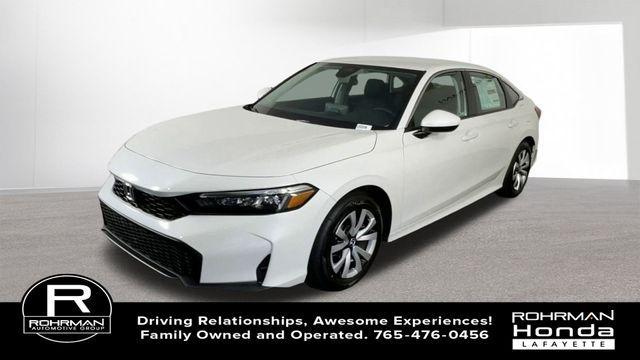 new 2026 Honda Civic car, priced at $25,750