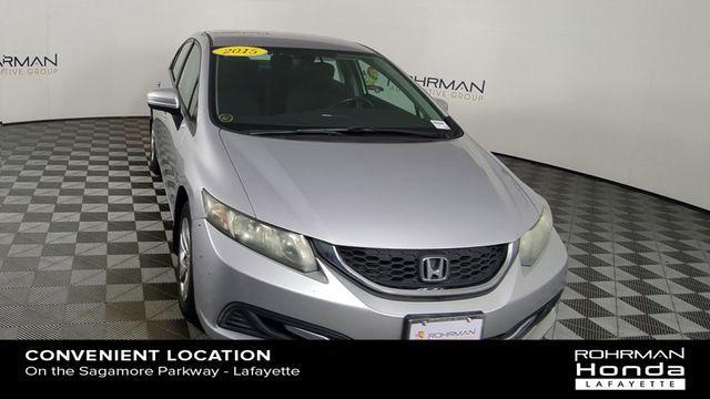 used 2015 Honda Civic car, priced at $12,630