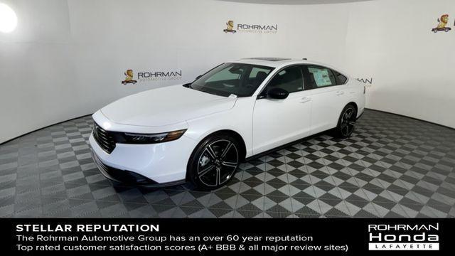 new 2025 Honda Accord Hybrid car, priced at $33,700