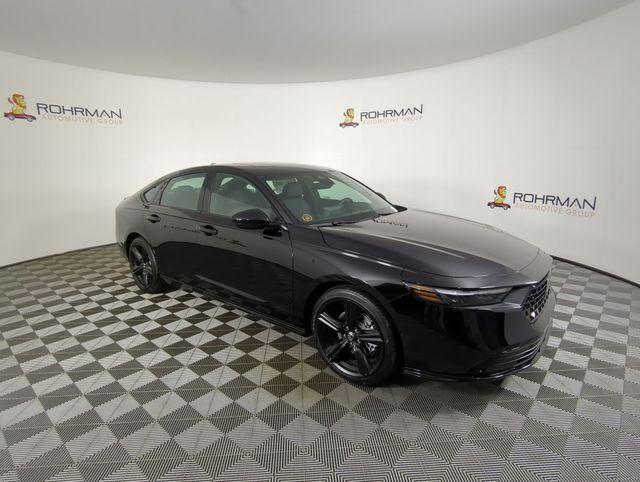 new 2025 Honda Accord Hybrid car, priced at $34,786
