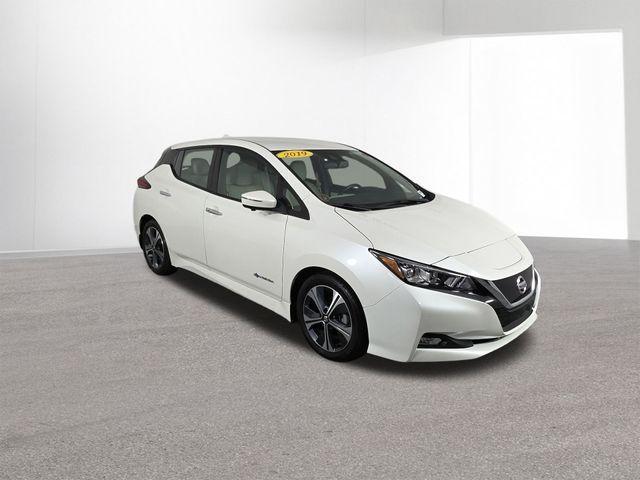 used 2019 Nissan Leaf car, priced at $13,577