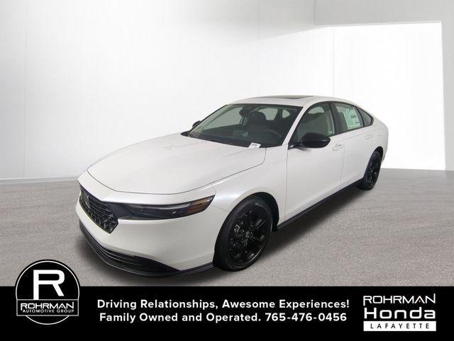 new 2025 Honda Accord car, priced at $30,805