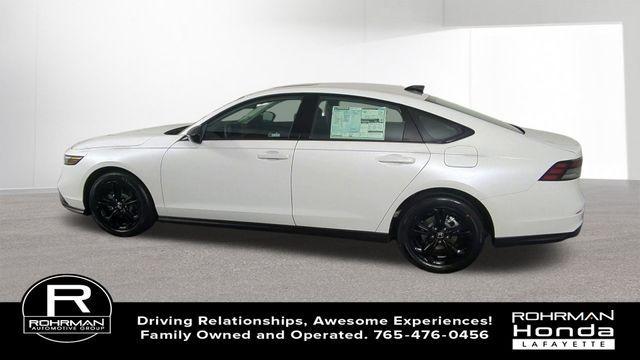 new 2025 Honda Accord car, priced at $30,805