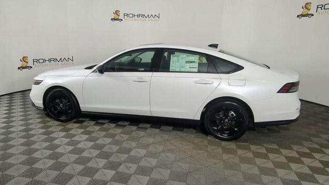 new 2025 Honda Accord car, priced at $30,855