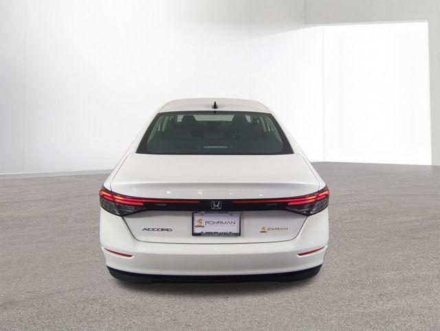 new 2025 Honda Accord car, priced at $30,805