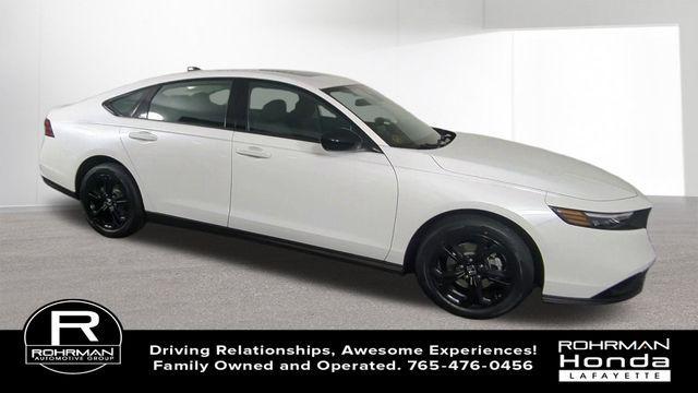 new 2025 Honda Accord car, priced at $30,805