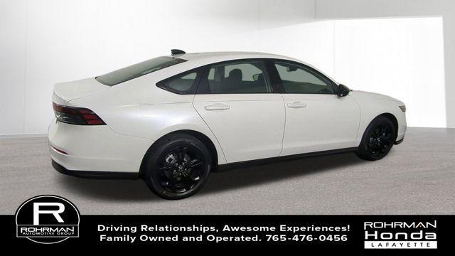 new 2025 Honda Accord car, priced at $30,805