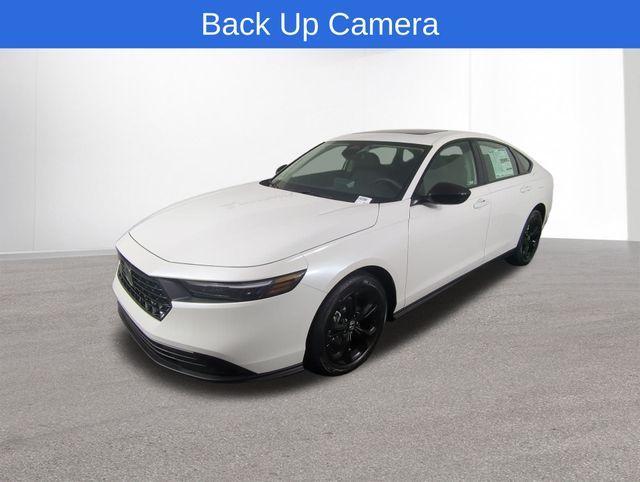 new 2025 Honda Accord car, priced at $30,855