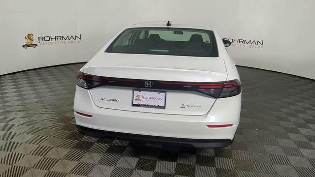 new 2025 Honda Accord car, priced at $30,855