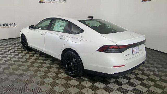 new 2025 Honda Accord car, priced at $30,855