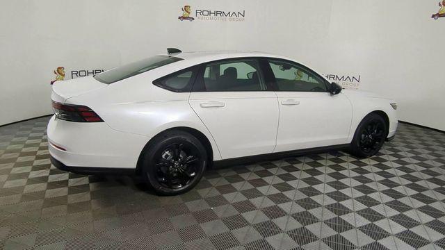 new 2025 Honda Accord car, priced at $30,855