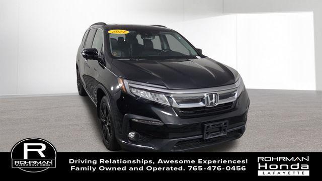 used 2021 Honda Pilot car, priced at $28,989