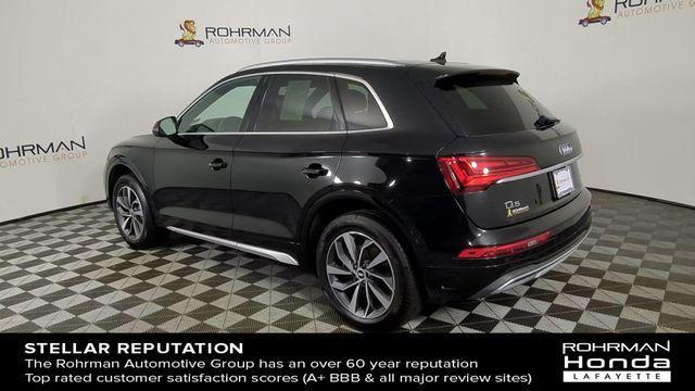 used 2021 Audi Q5 car, priced at $19,880