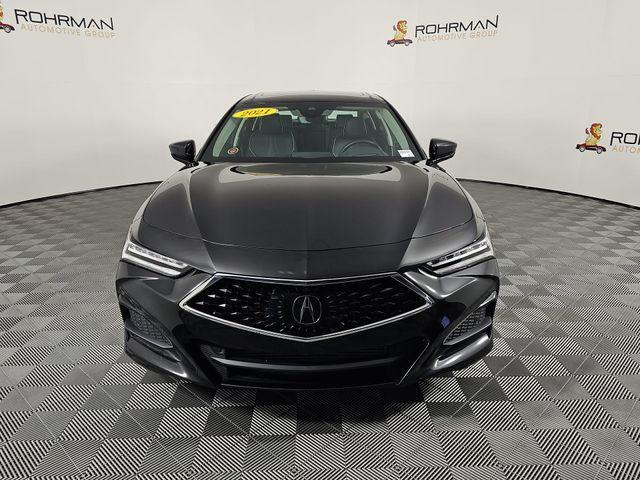 used 2021 Acura TLX car, priced at $28,645