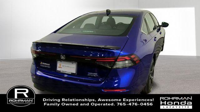 new 2025 Honda Accord Hybrid car, priced at $34,599