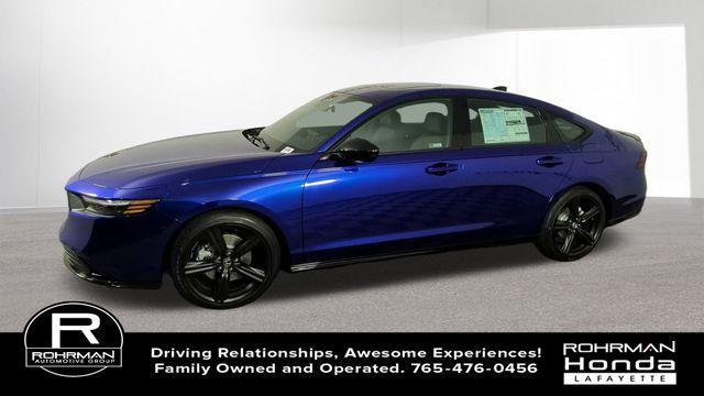 new 2025 Honda Accord Hybrid car, priced at $35,262