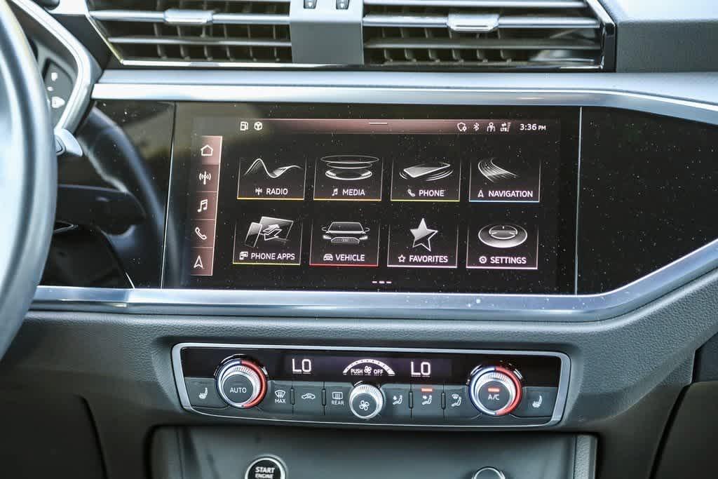 used 2022 Audi Q3 car, priced at $32,000