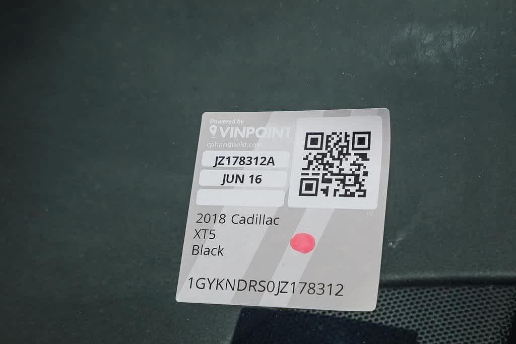 used 2018 Cadillac XT5 car, priced at $17,988