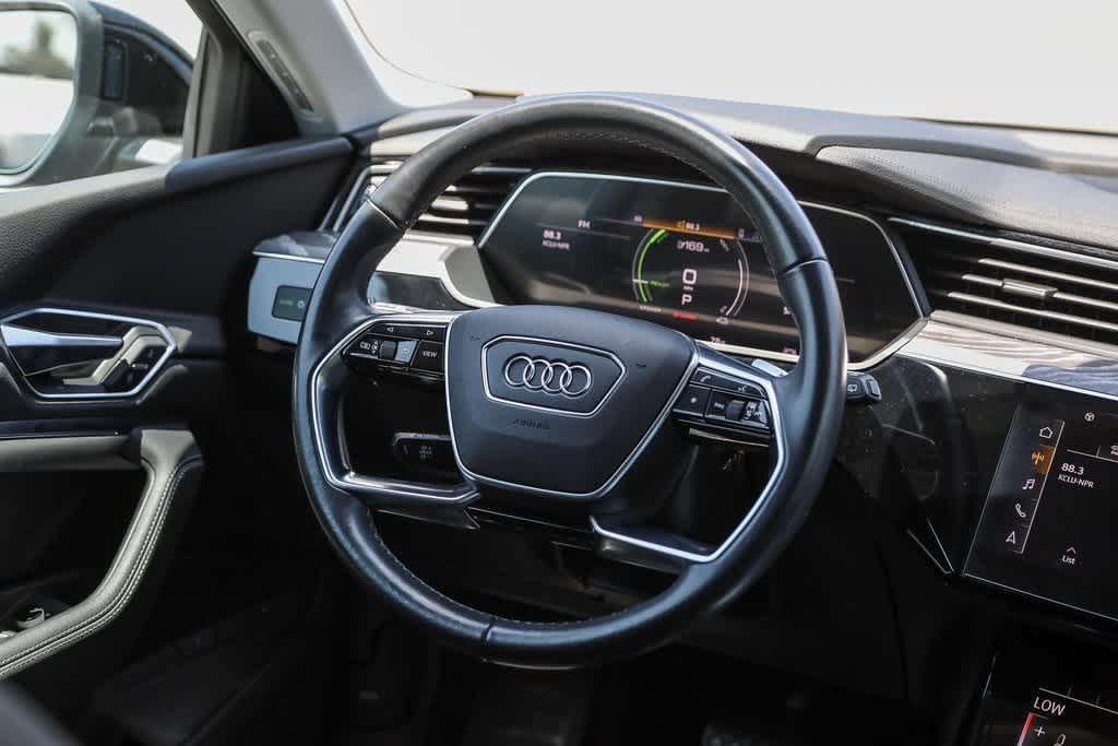 used 2022 Audi e-tron car, priced at $28,000