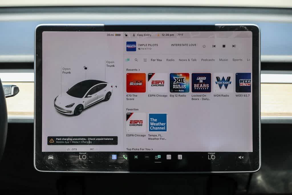 used 2021 Tesla Model 3 car, priced at $21,000