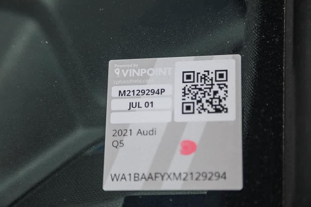 used 2021 Audi Q5 car, priced at $24,988