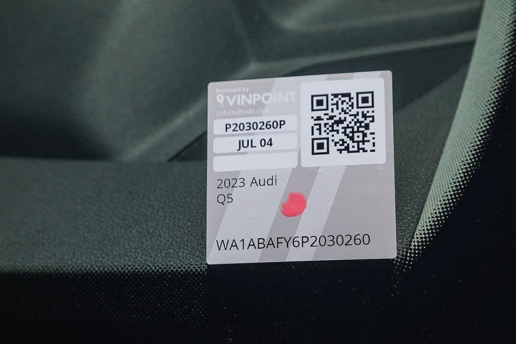 used 2023 Audi Q5 car, priced at $32,588