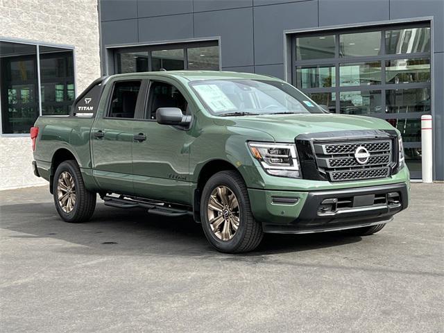 new 2024 Nissan Titan car, priced at $50,897