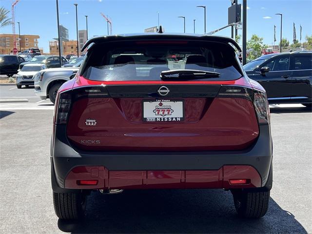 new 2025 Nissan Kicks car, priced at $26,595