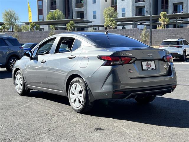 new 2025 Nissan Versa car, priced at $20,022