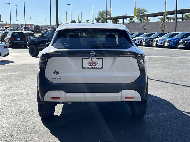 new 2025 Nissan Kicks car, priced at $24,298