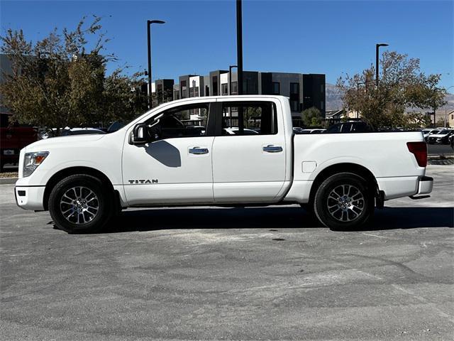 used 2021 Nissan Titan car, priced at $30,555