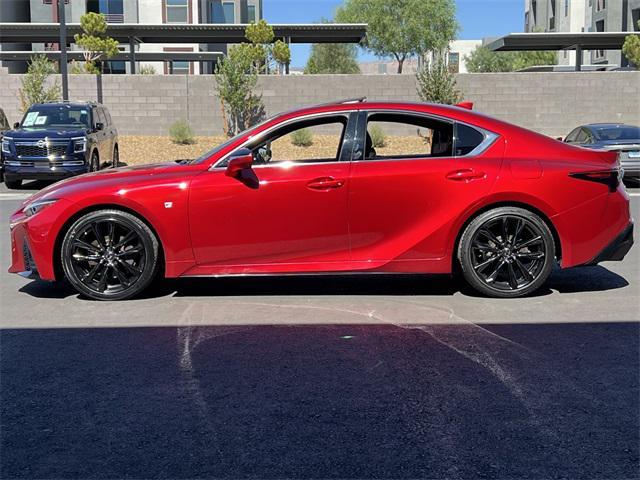 used 2021 Lexus IS 350 car, priced at $35,777