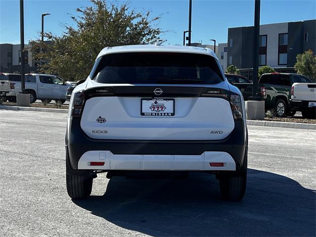 new 2025 Nissan Kicks car, priced at $23,657