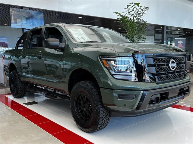 new 2024 Nissan Titan car, priced at $58,777