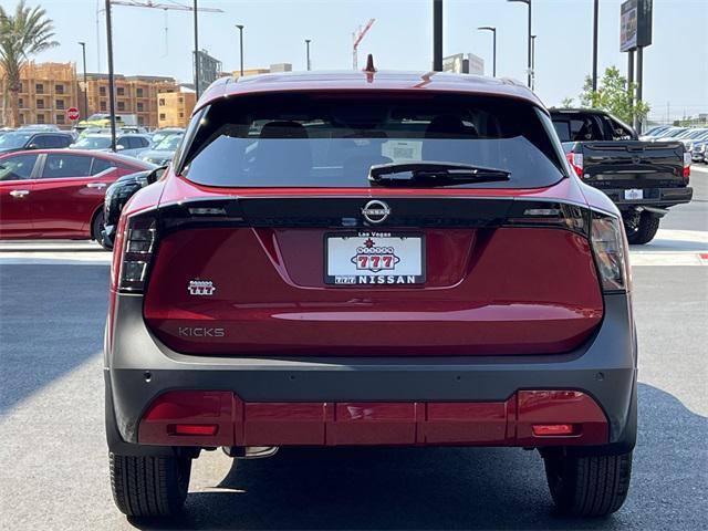new 2025 Nissan Kicks car, priced at $25,810