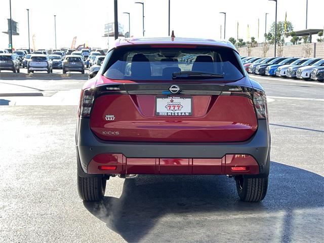 new 2025 Nissan Kicks car, priced at $25,370