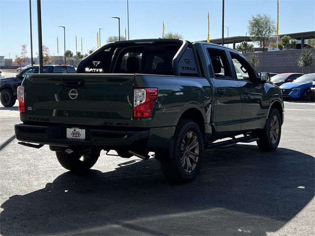 new 2024 Nissan Titan car, priced at $50,897