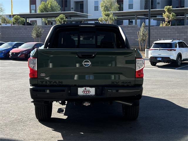 new 2024 Nissan Titan car, priced at $50,897