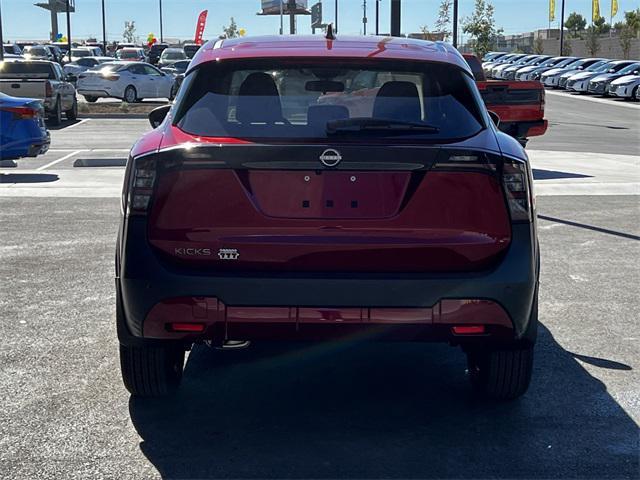 new 2025 Nissan Kicks car, priced at $24,128