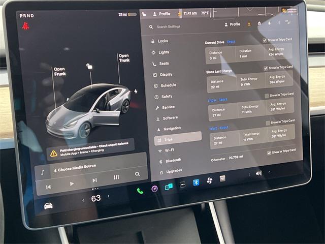 used 2018 Tesla Model 3 car, priced at $19,973