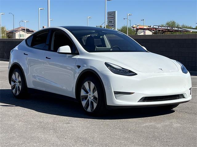 used 2020 Tesla Model Y car, priced at $28,222
