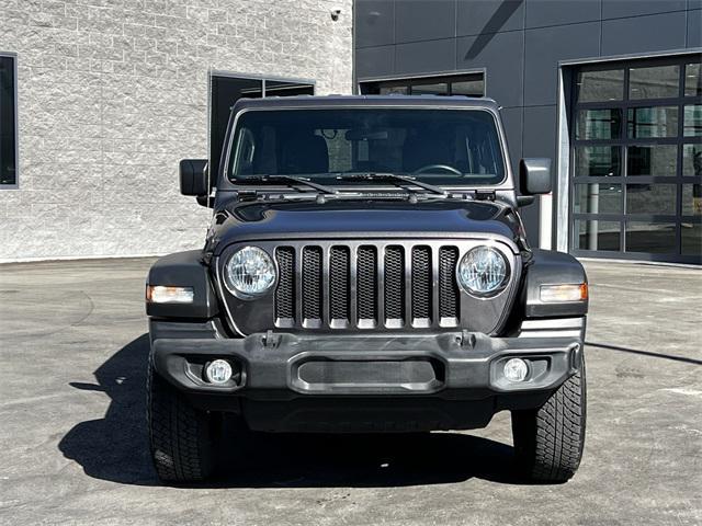 used 2021 Jeep Wrangler Unlimited car, priced at $29,555