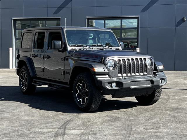 used 2021 Jeep Wrangler Unlimited car, priced at $29,555